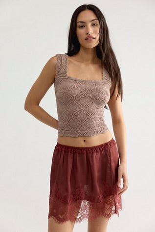 Love Letter Cami/ Chocolate Malt