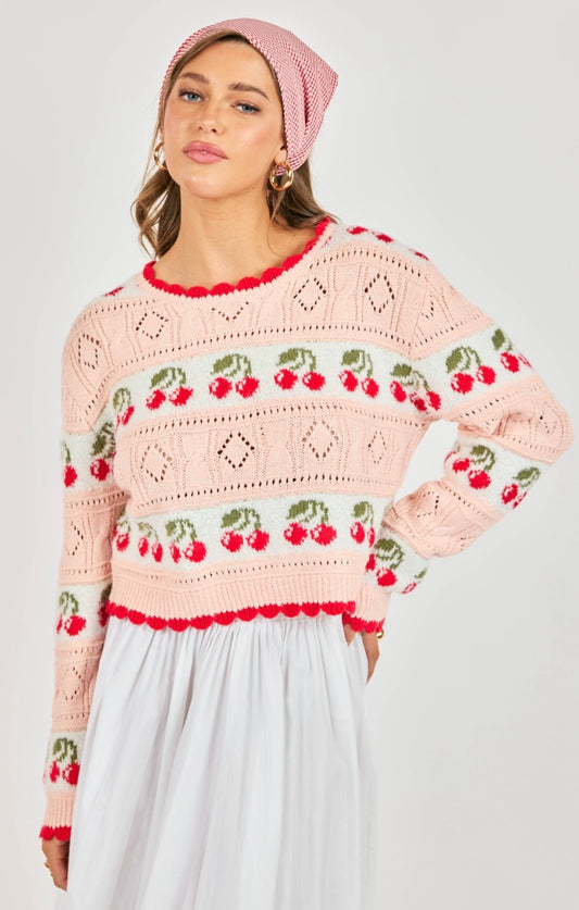 Cherry on Top Sweater