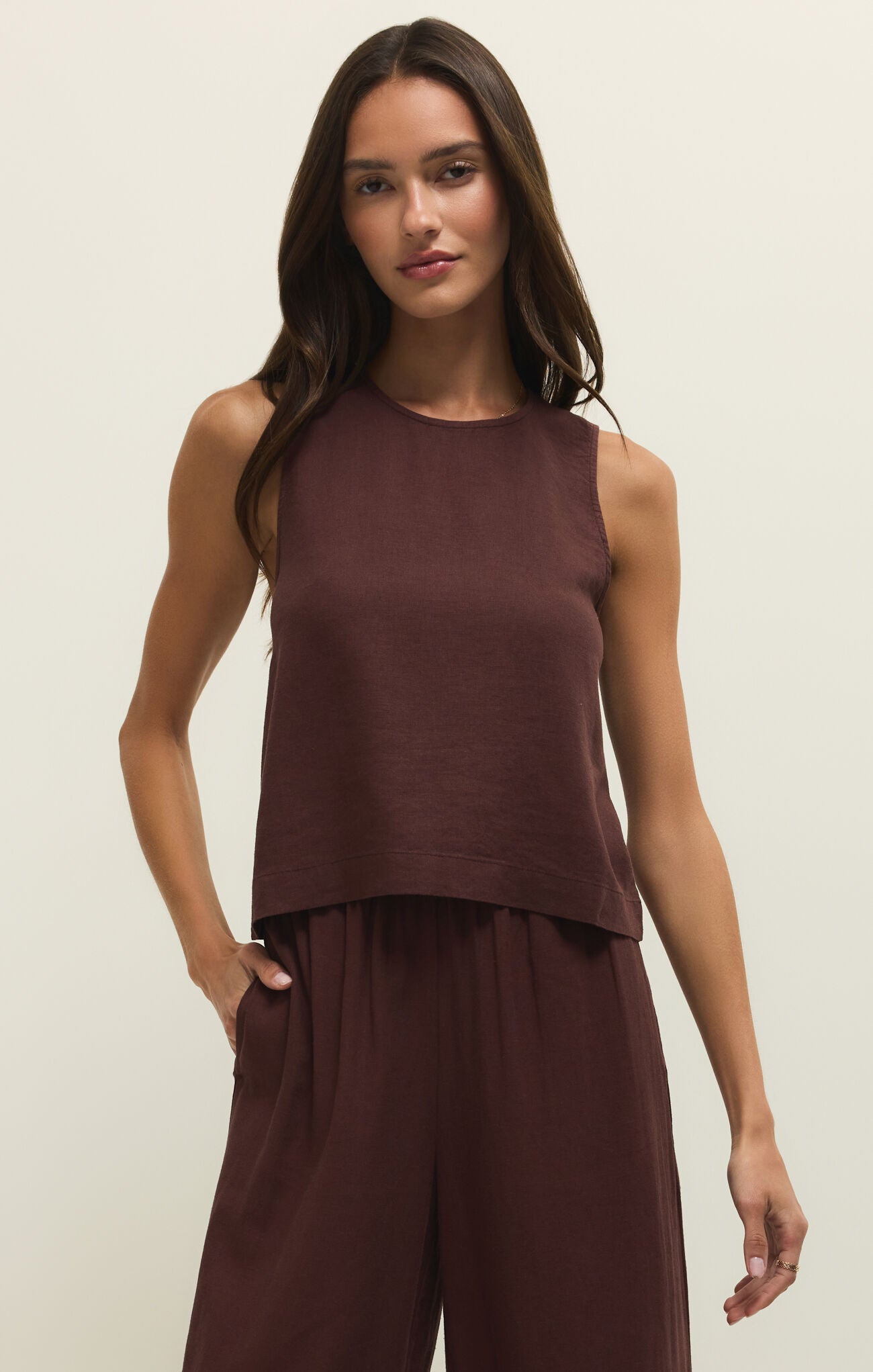 Sloane Linen Top