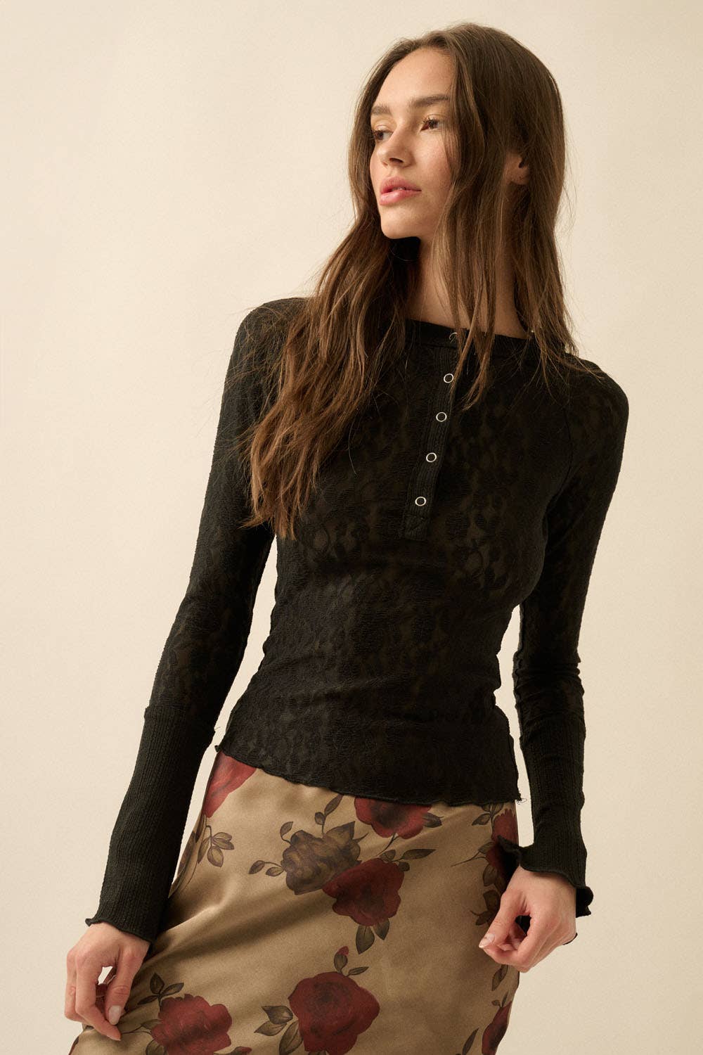 #18 Luna Lace Top