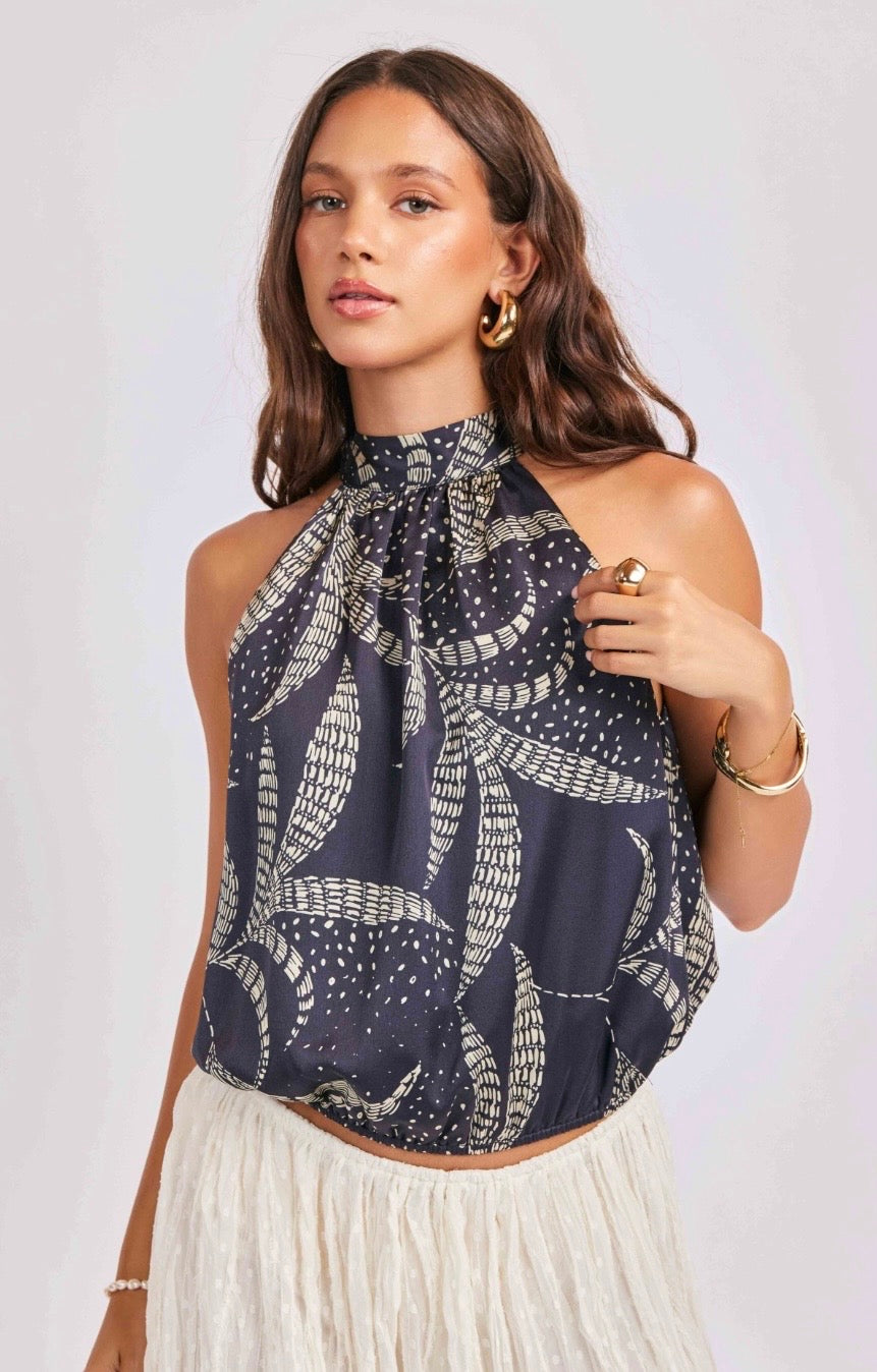 Nautical Night Top