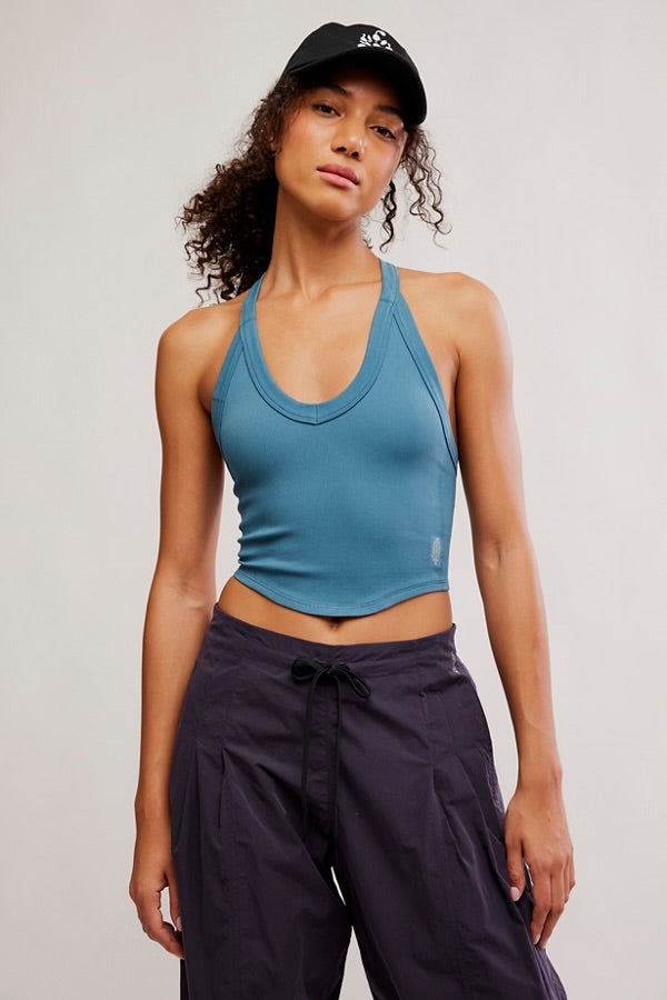 All Clear V Neck Cami/ Riptide