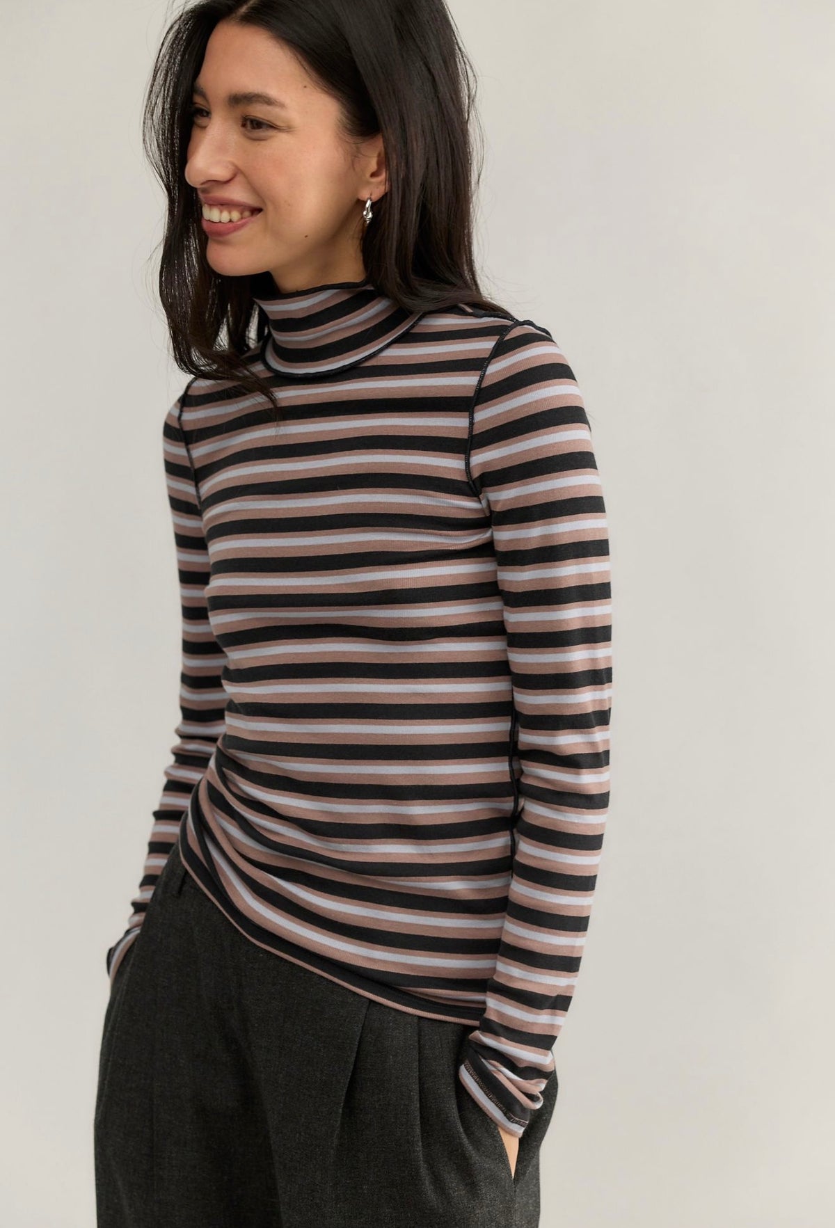 Good Good Turtle Stripe/ Black