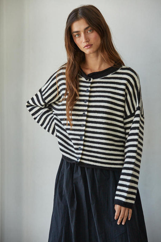 Channel Knit Cardigan
