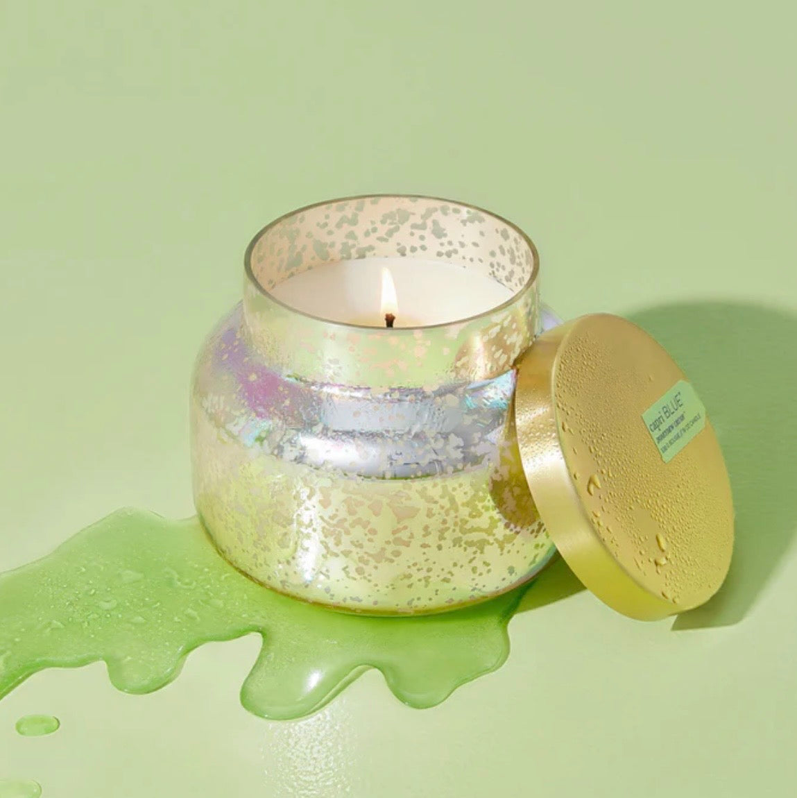 #18 Honeydew Crush Iridescent Signature Candle