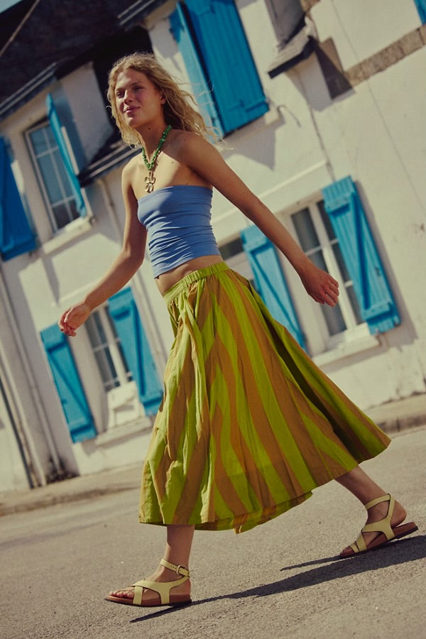 Lowen Striped Midi/ Retro Combo