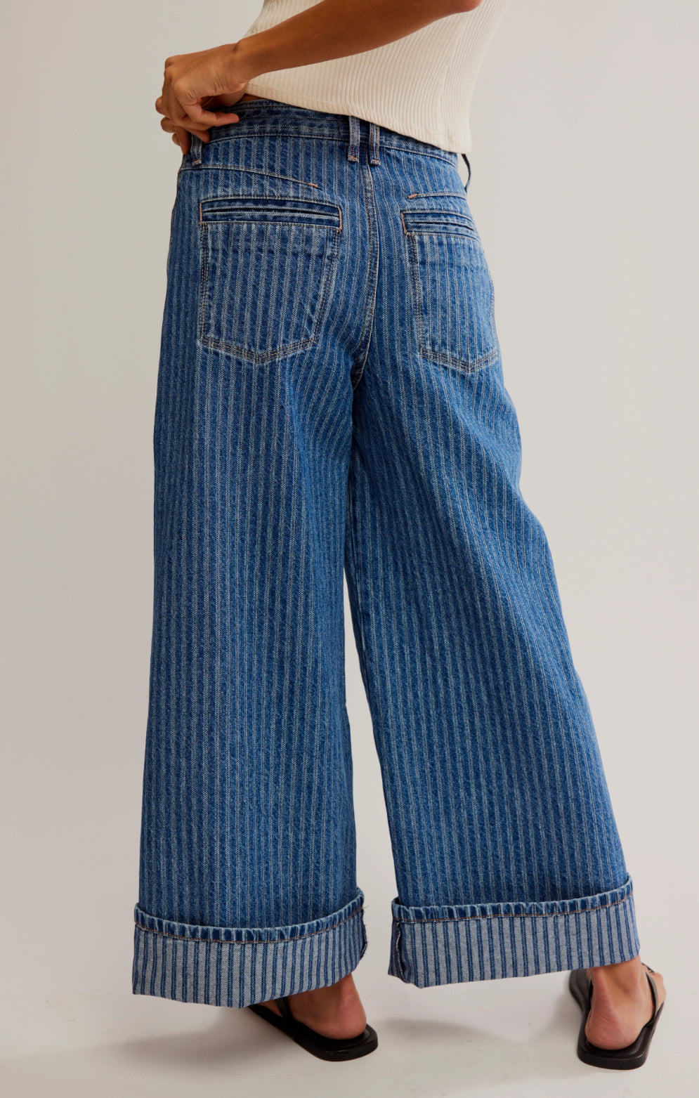 Brette Cropped Wide Leg
