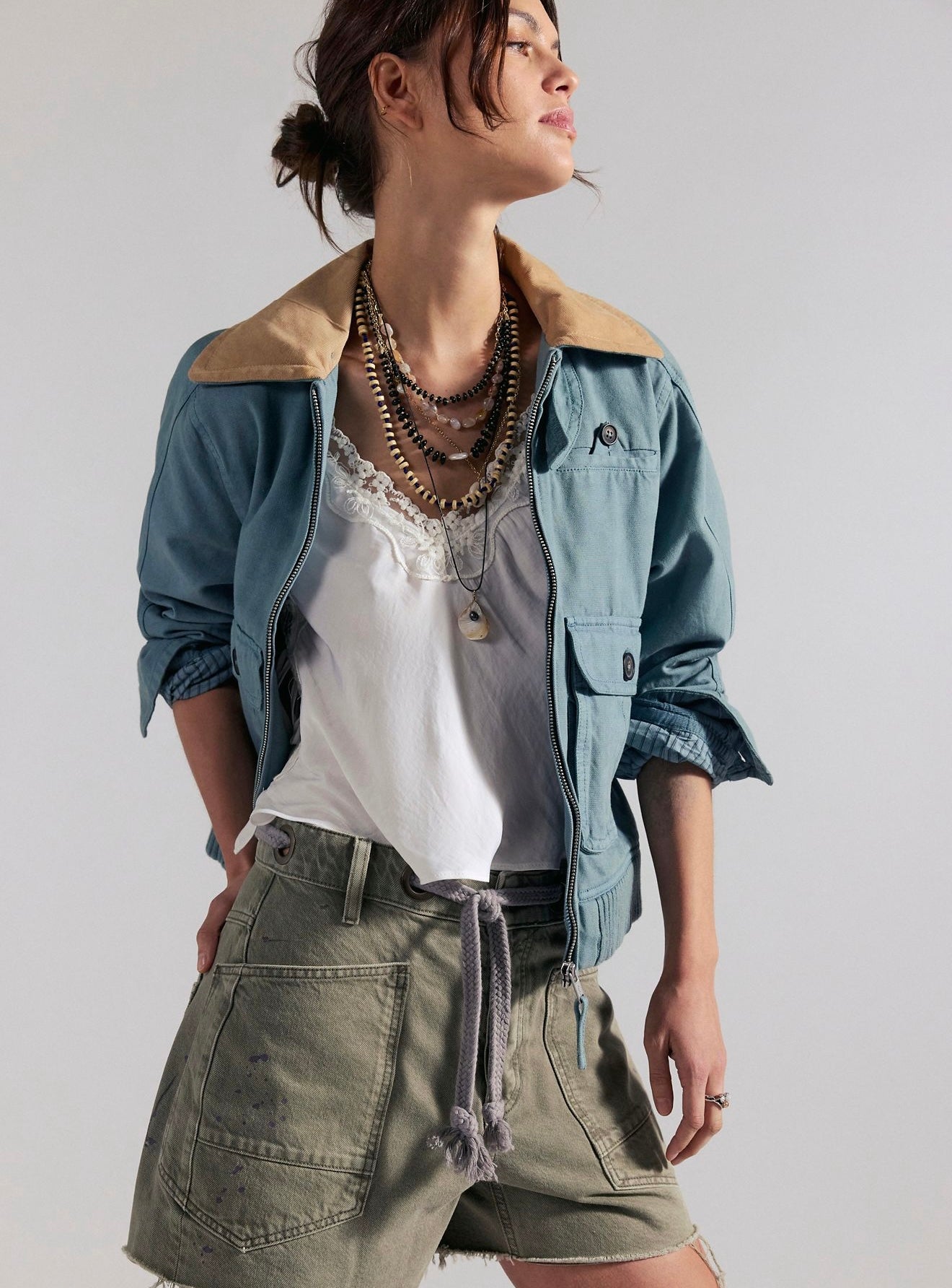 Moxie Shorts/ Fern