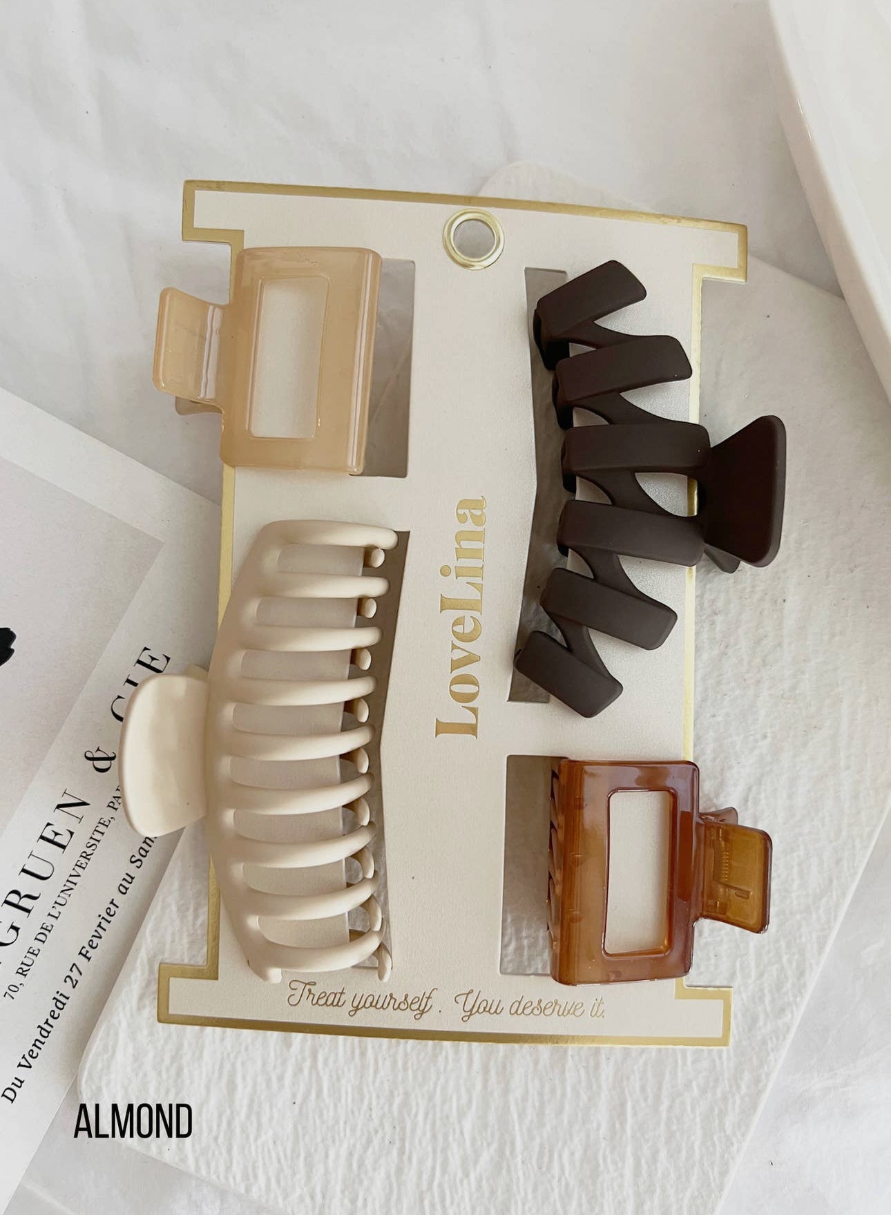 4-Pack Hair Clips