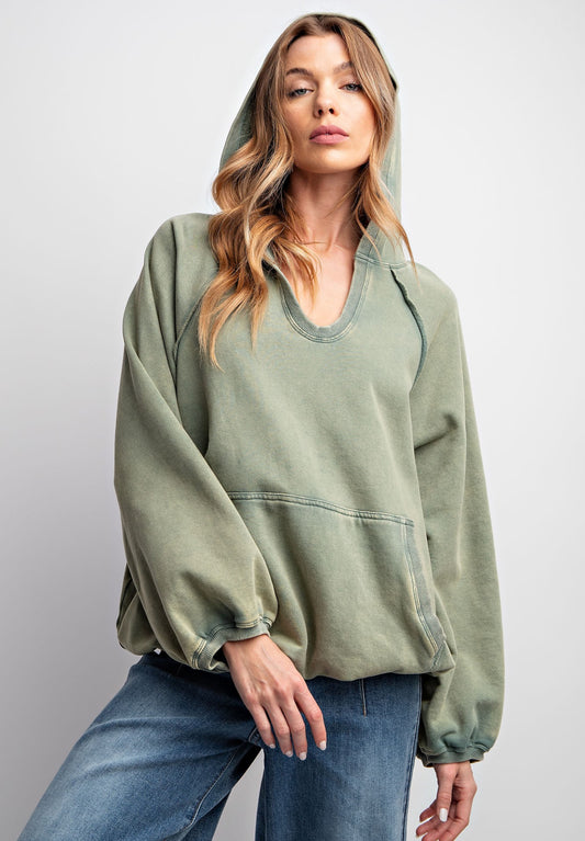 Acid Washed Pullover