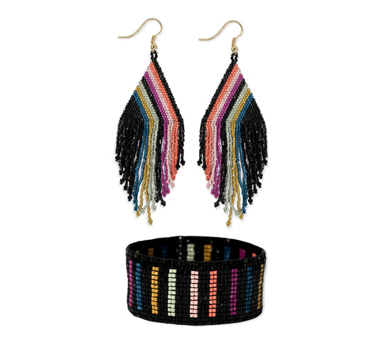 Haley + Kenzie Earrings And Bracelet Set