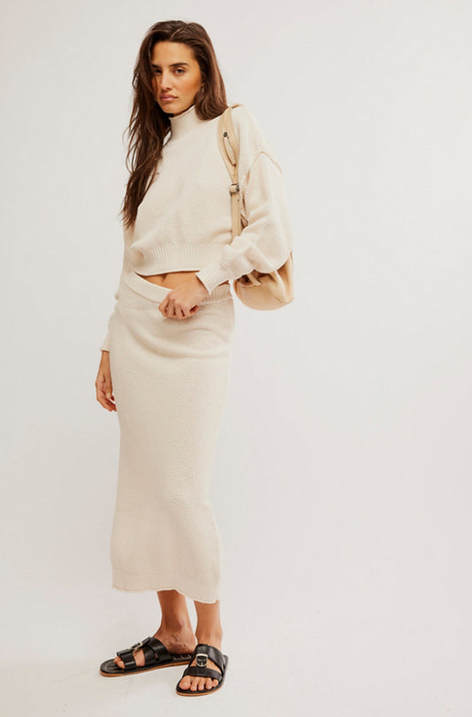 Hailee Sweater Skirt Set