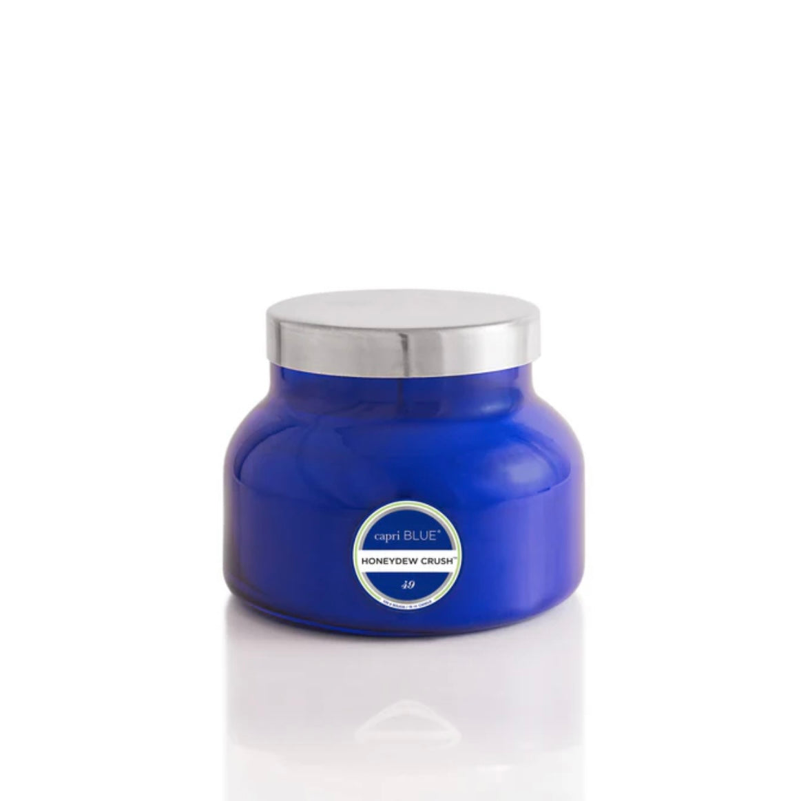 #18 Honeydew Crush Blue Signature Candle