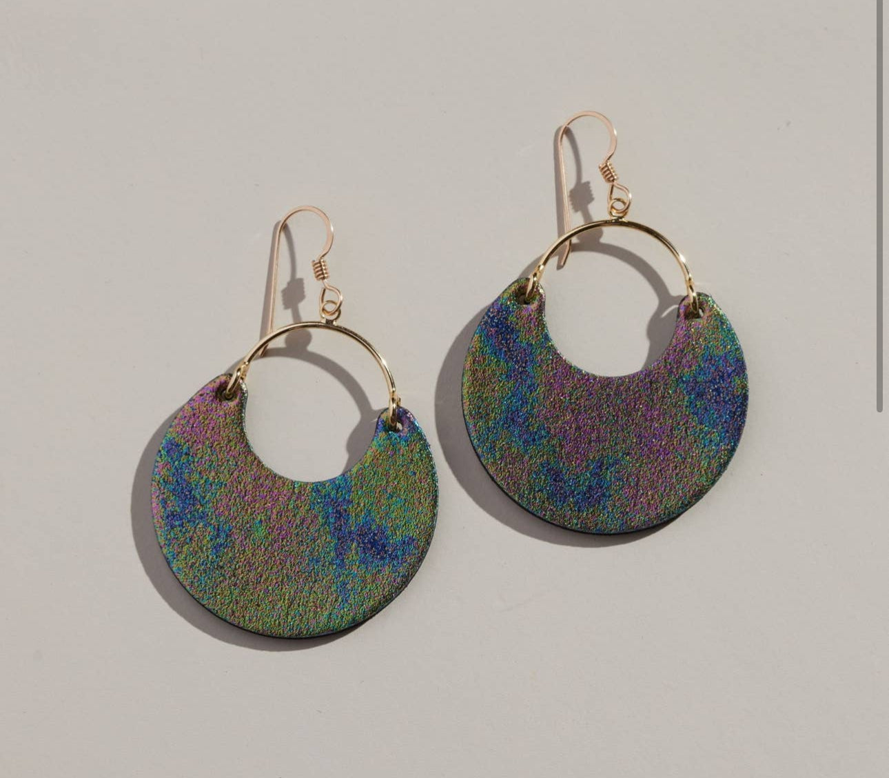 Nina Leather Earrings