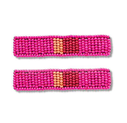 Anna Beaded Hair Clips