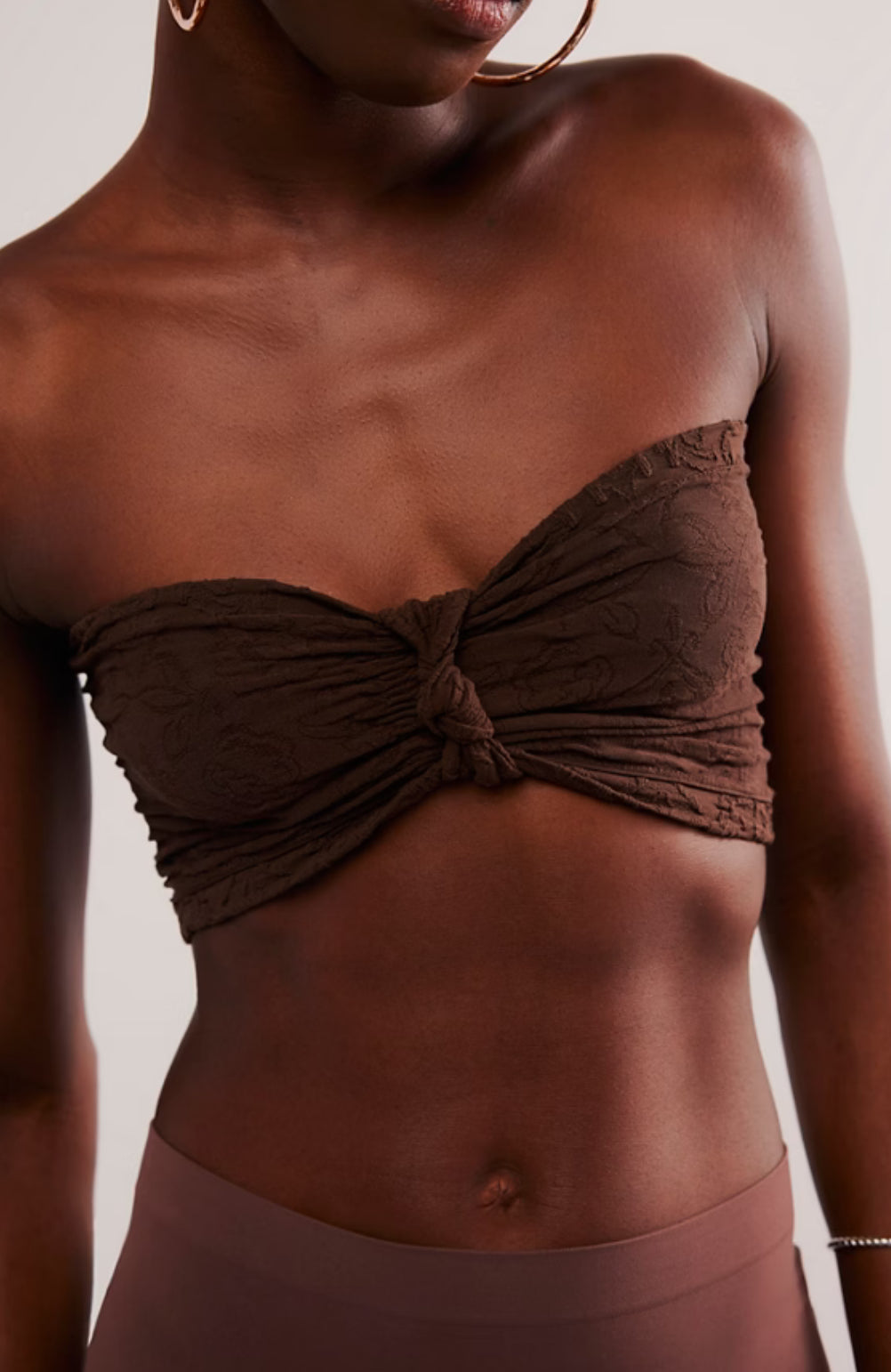 Floral Frills Knotted Bandeau