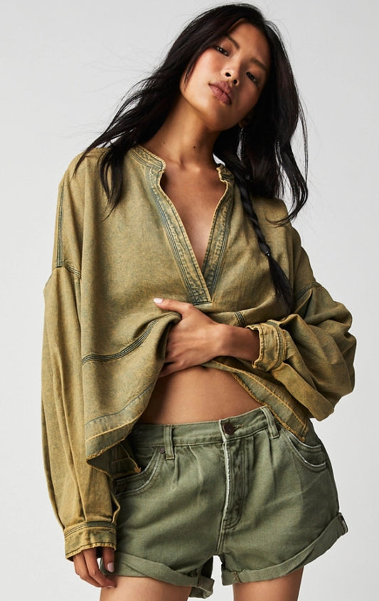 Jude Denim Pullover