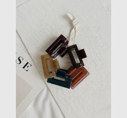 Mini Tortoise Hair Clips