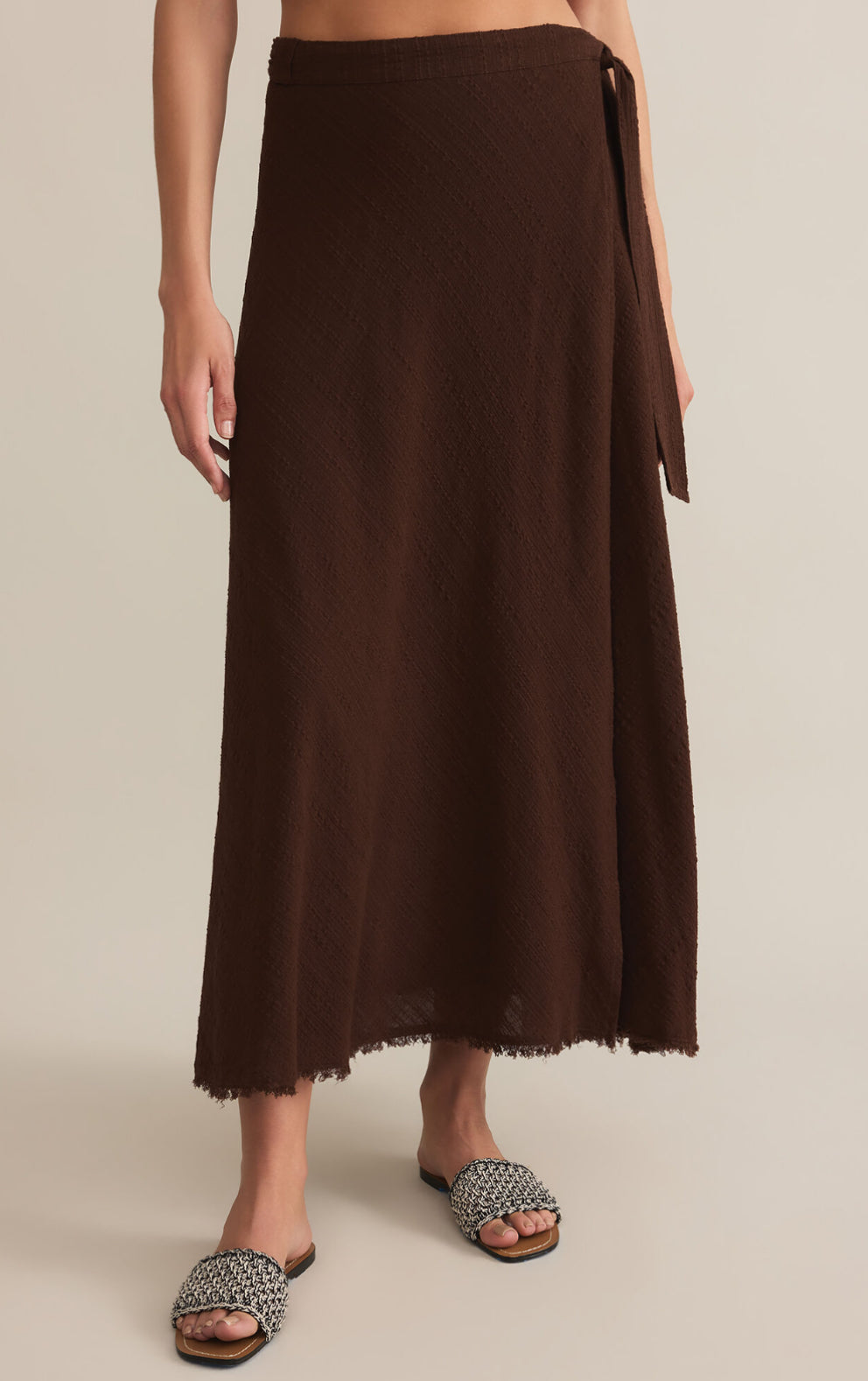 Salemo Wrap Midi Skirt