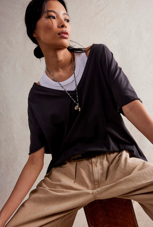 We The Free Nina V-Neck Tee