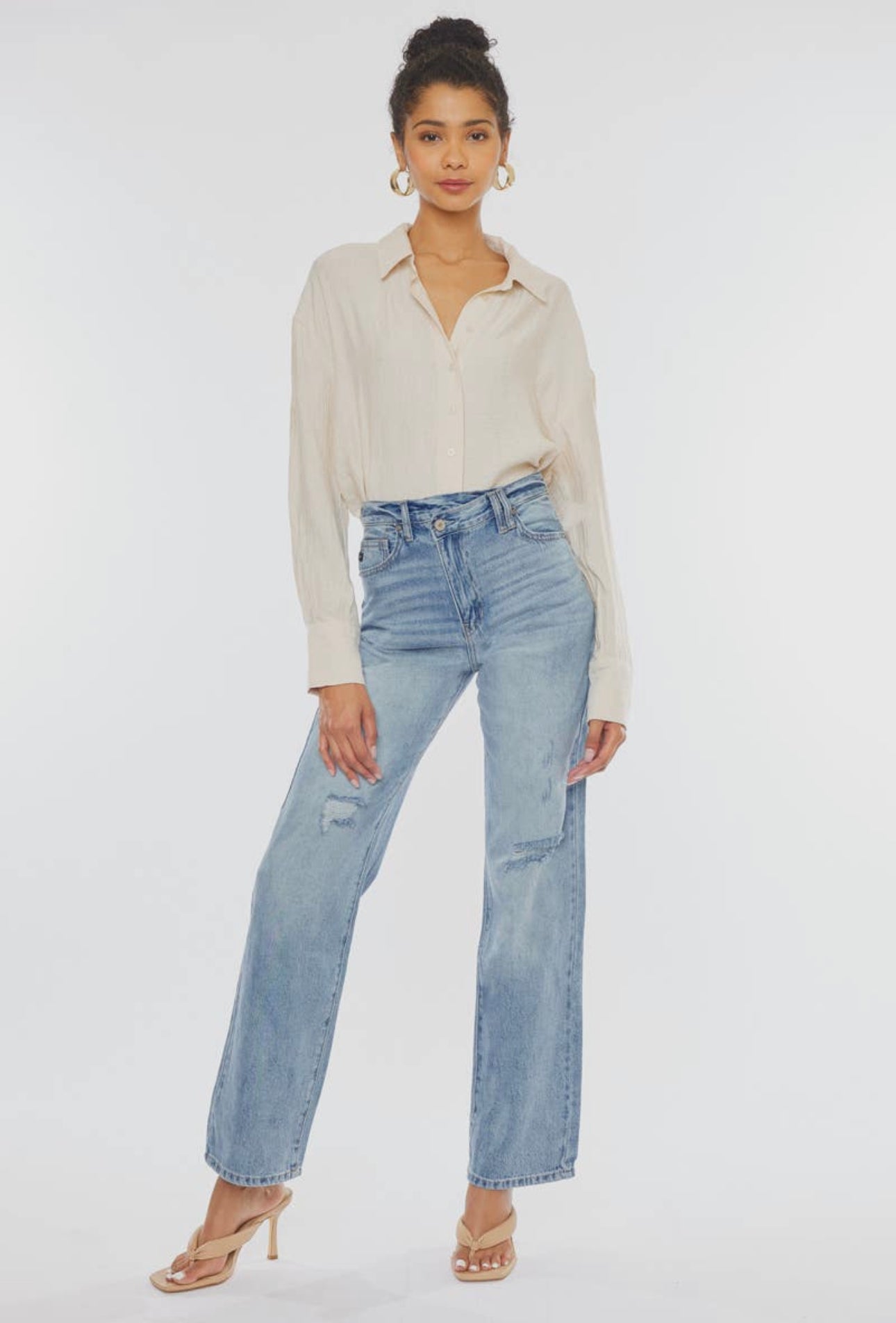 90’s Wide Leg Straight Jeans