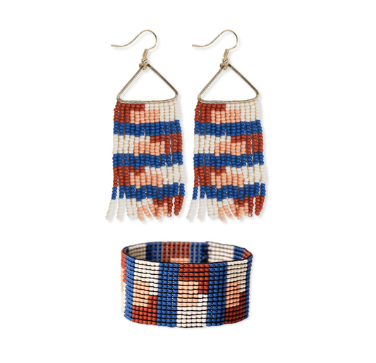 Whitney + Charlie Earrings And Bracelet Set