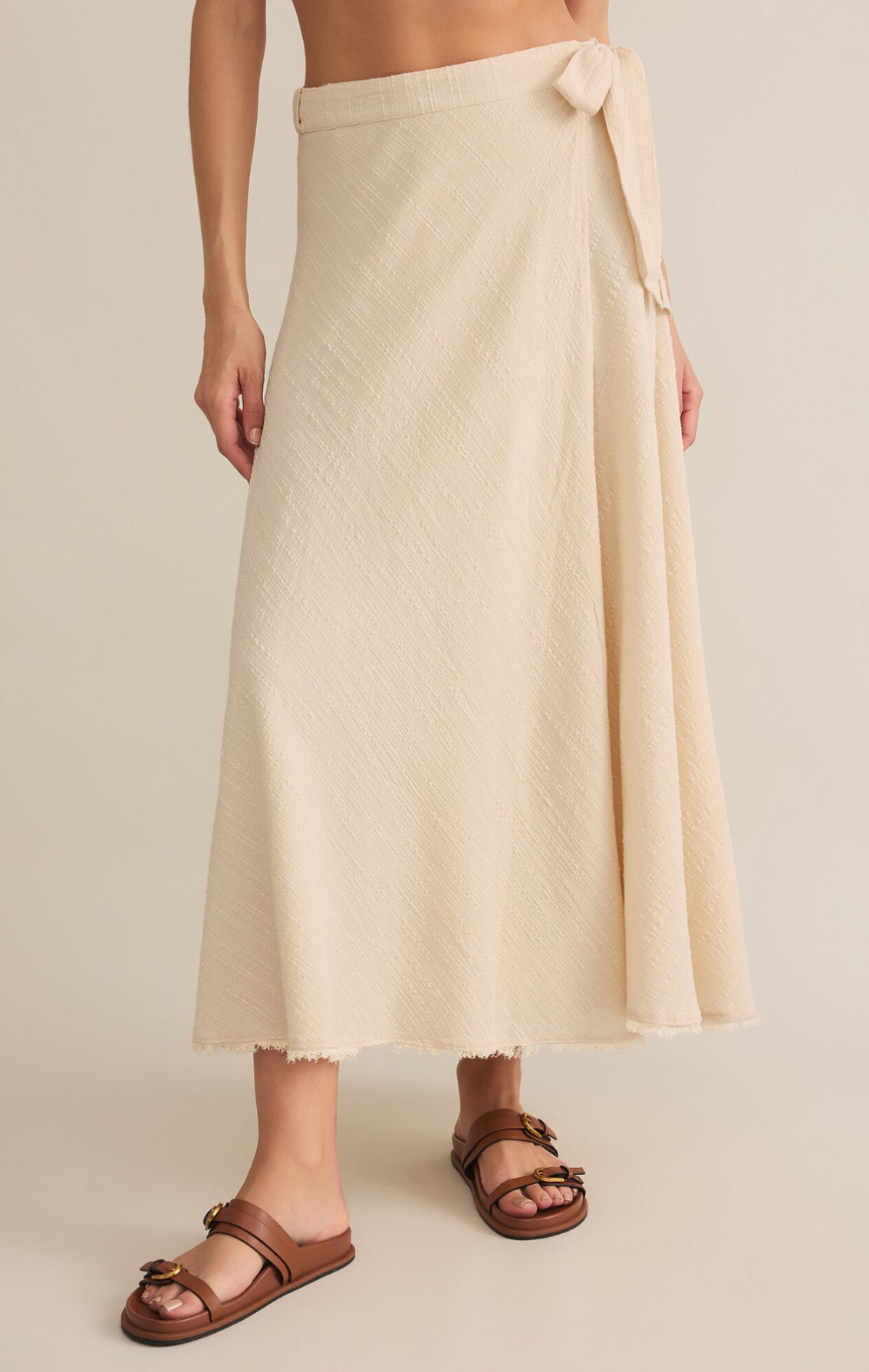 Salemo Wrap Midi Skirt