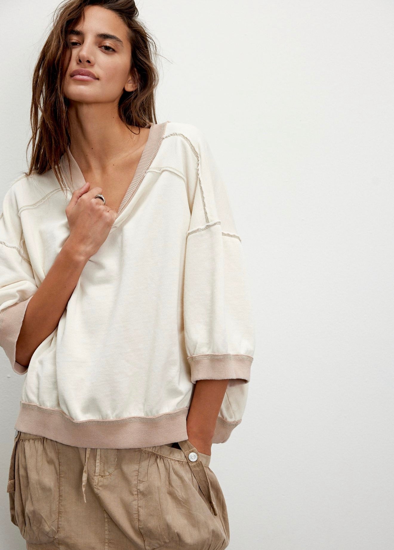 Everything Pullover/ Nilla Cream