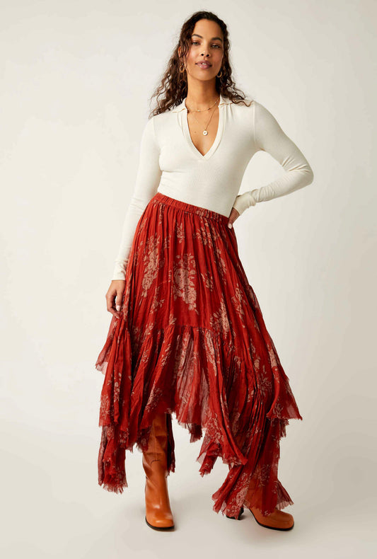 Printed Clover Skirt