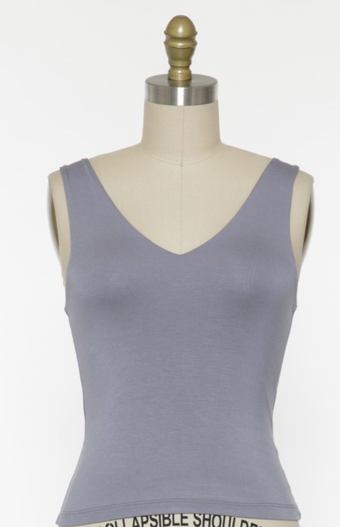 Double Layer Cropped Tank