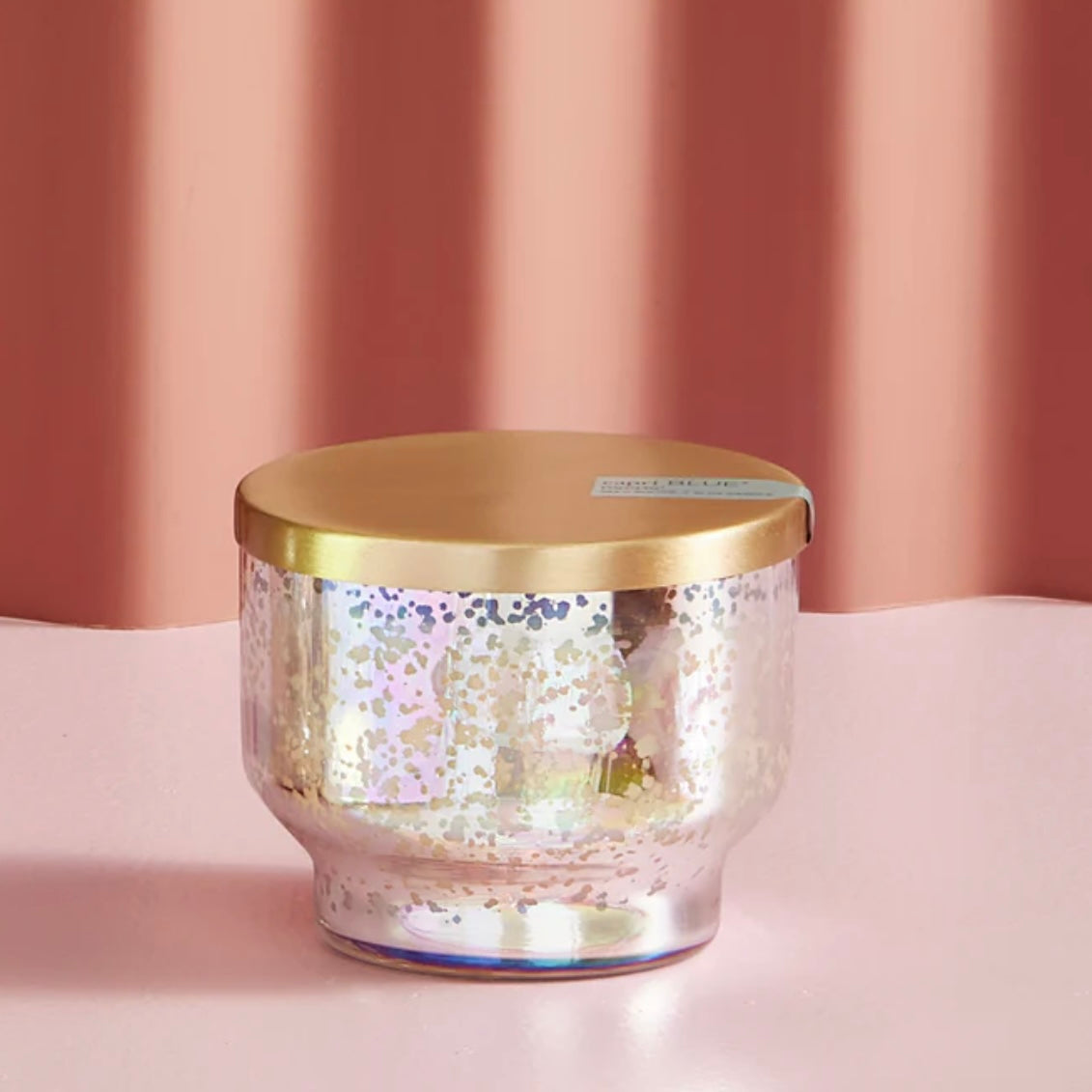 #18 Coconut Santal Mercury Iridescent Inverted Candle