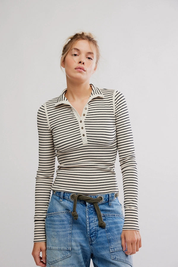 Lake Henley Stripe Tea Combo