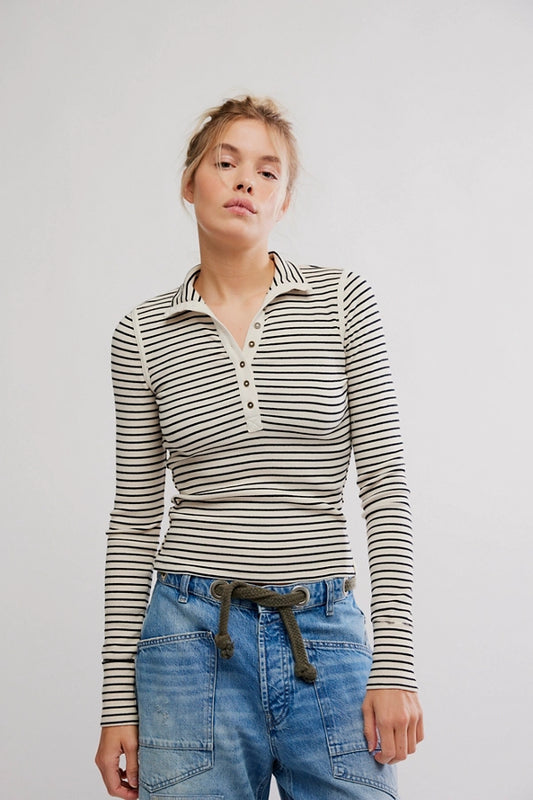 Lake Henley Stripe Tea Combo