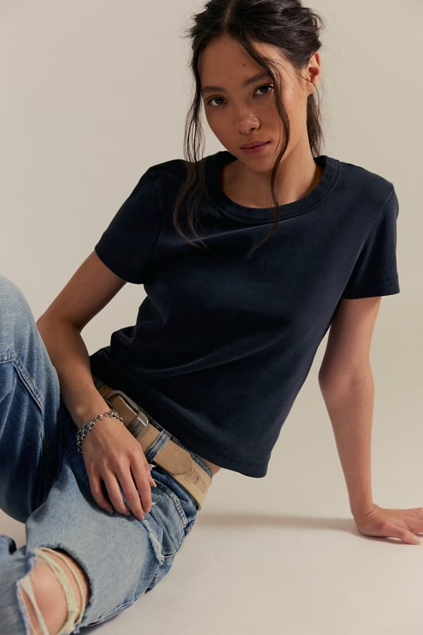 WTF Atlas Crew Tee/ Black
