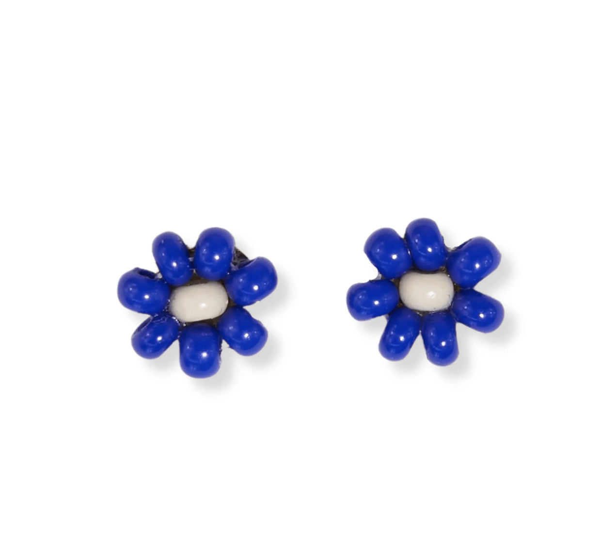 Two Tone Floral Studs