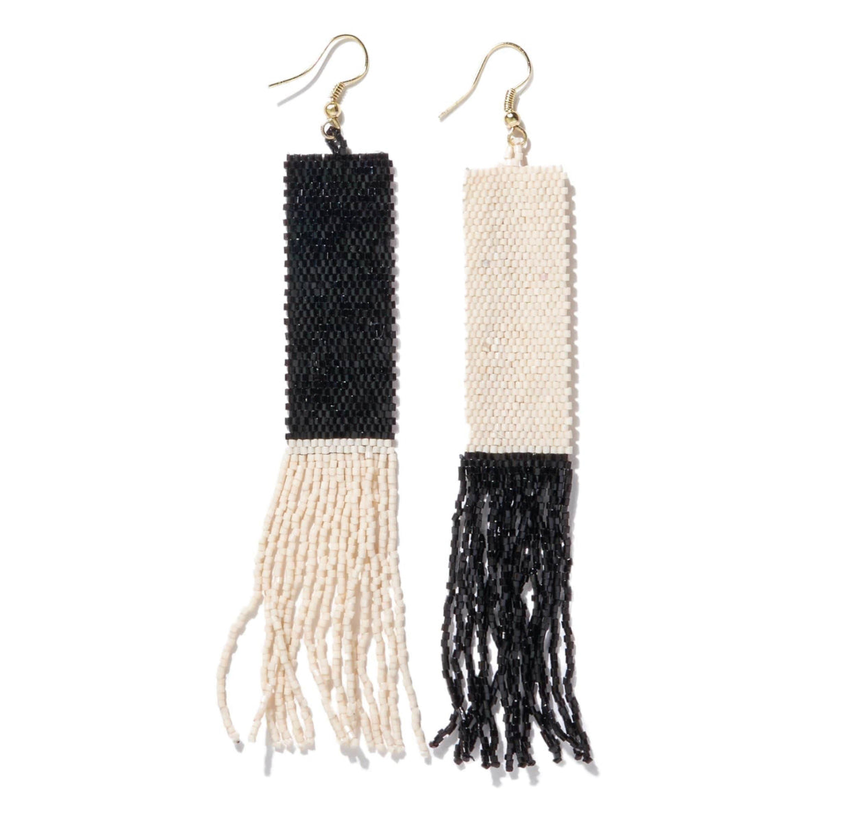 Diana Mirrored Beaded Earrings