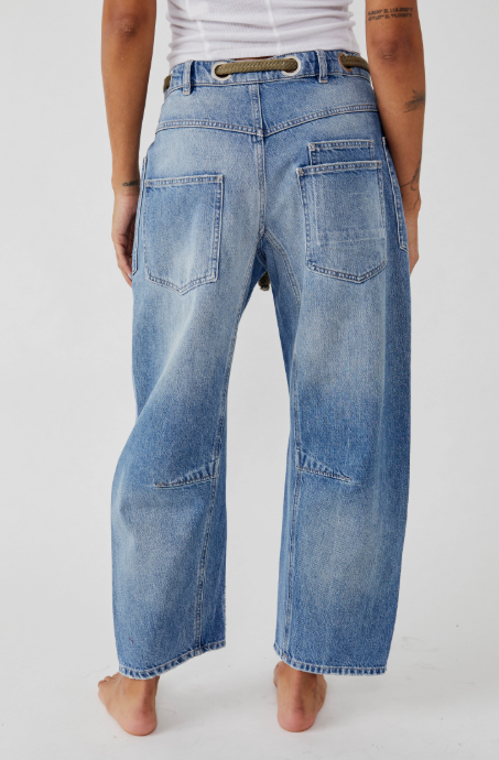 Moxie Low Slung Pull On/ Truest Blue