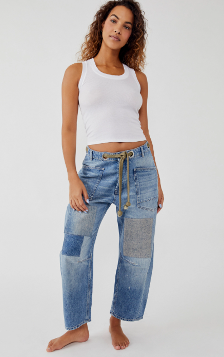 Moxie Low Slung Pull On/ Truest Blue