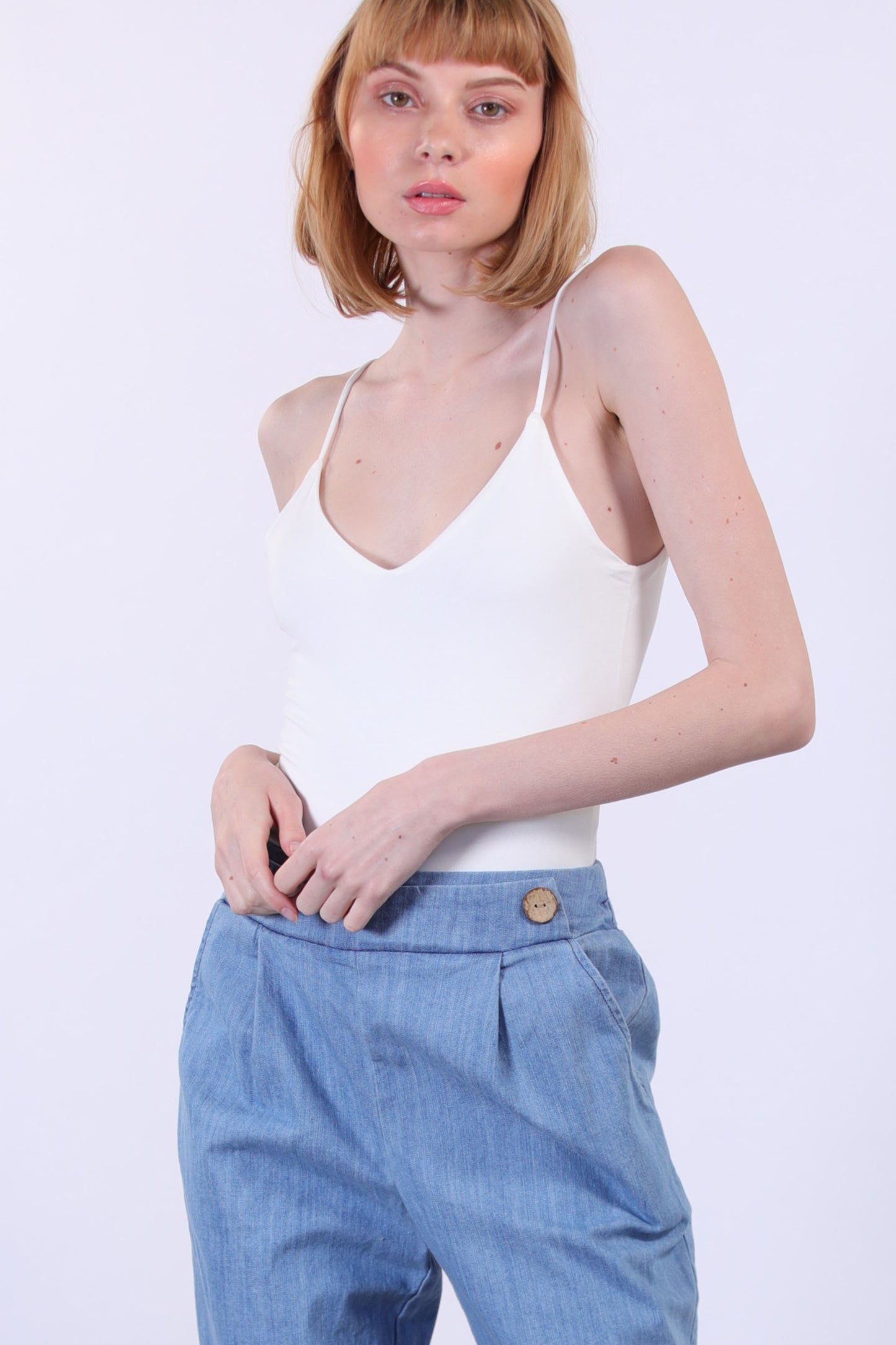 Spaghetti Strap Bodysuit