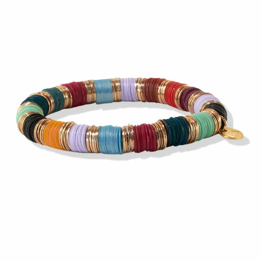 Muted Large Sequin Stretch Bracelet