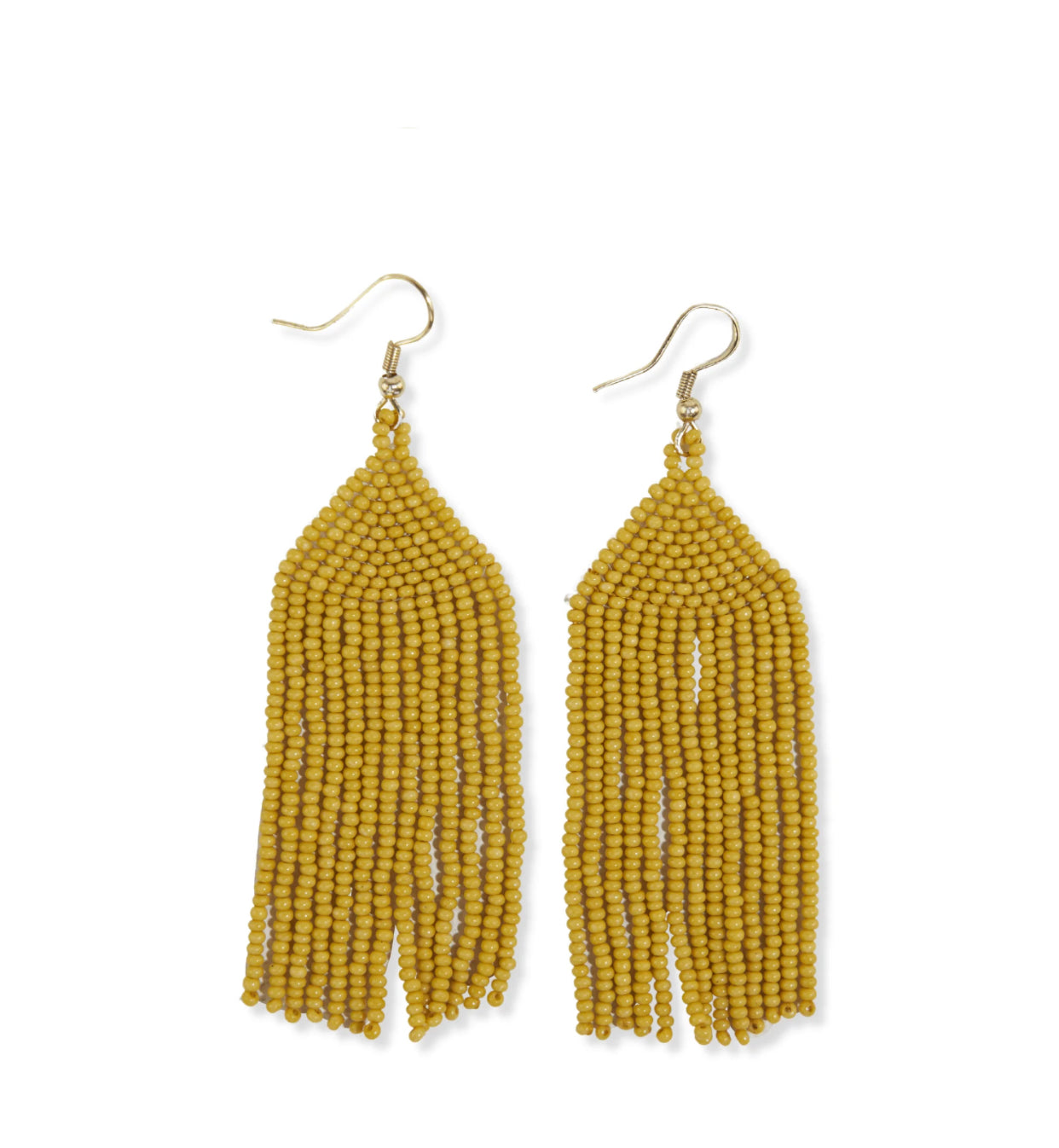 Fringe Bead Earrings