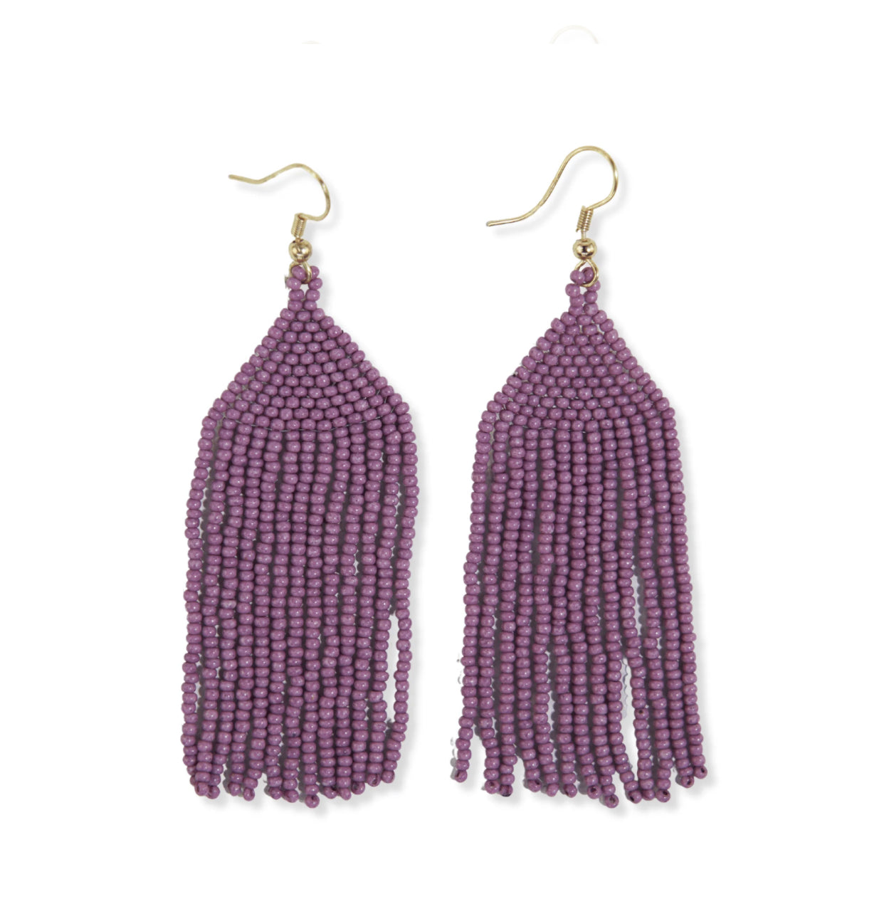 Fringe Bead Earrings