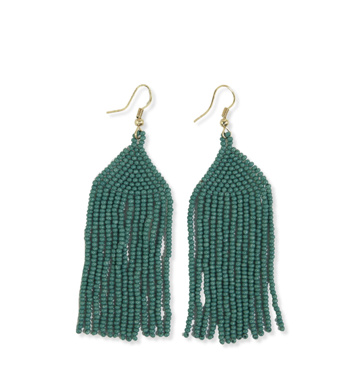 Fringe Bead Earrings