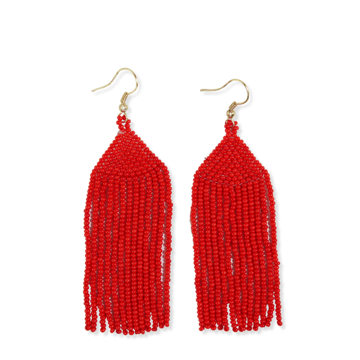 Fringe Bead Earrings