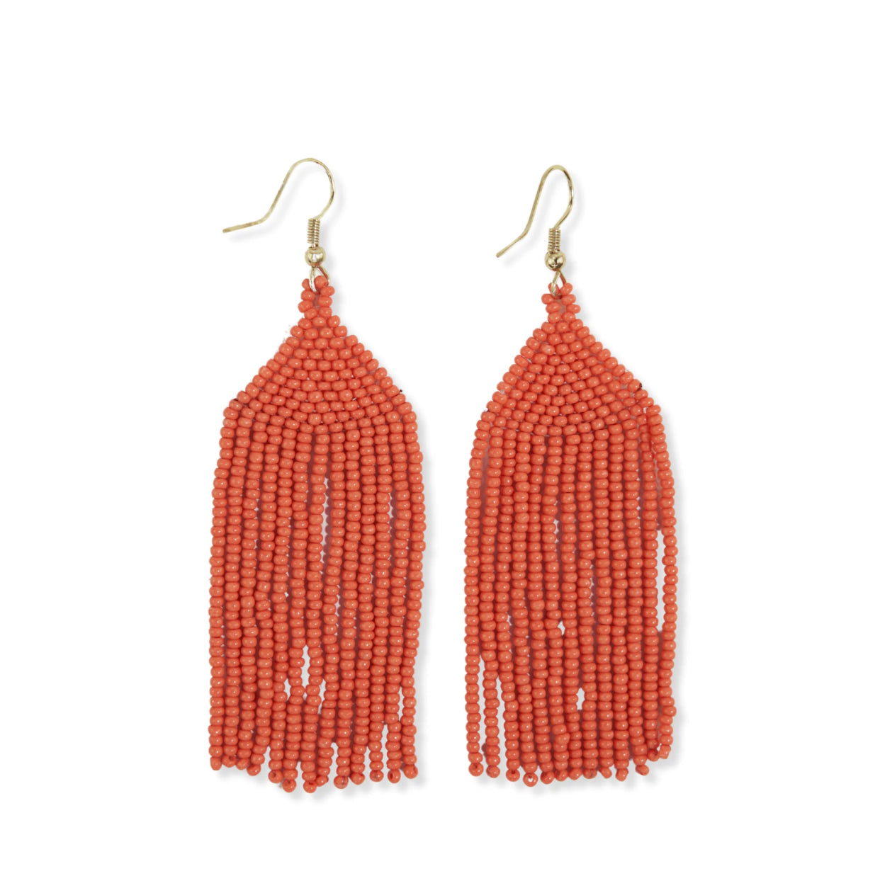 Fringe Bead Earrings