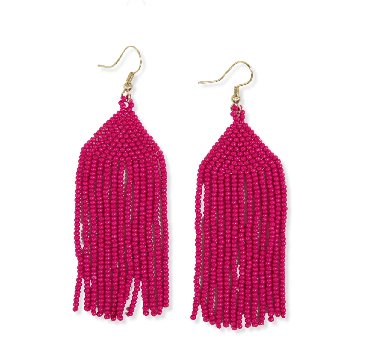 Fringe Bead Earrings